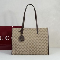 Cloni Borse Firmate Replica tote grande Gucci 875056 Londra marrone Imitazioni firmate