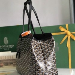 Replica di lusso Borsa tote Goyard Bellechasse Biaude PM Nera Imitazioni Cloni Borsa tote Goyard Bellechasse Biaude PM Nera firmate