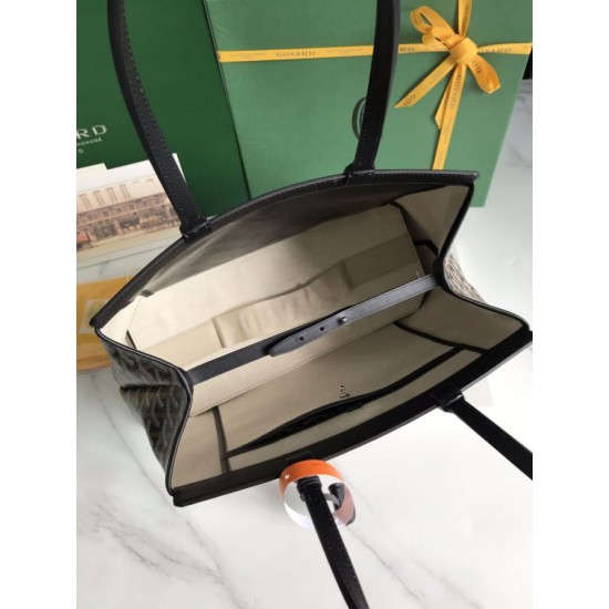 Replica di lusso Borsa tote Goyard Bellechasse Biaude PM Nera Imitazioni Cloni Borsa tote Goyard Bellechasse Biaude PM Nera firmate
