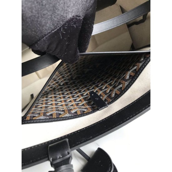 Replica di lusso Borsa tote Goyard Bellechasse Biaude PM Nera Imitazioni Cloni Borsa tote Goyard Bellechasse Biaude PM Nera firmate