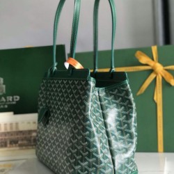 Replica di lusso Borse Firmate tote Goyard Bellechasse Biaude PM Verde Imitazioni Cloni Borse Firmate Replica tote Goyard Bellechasse Biaude PM Verde firmate