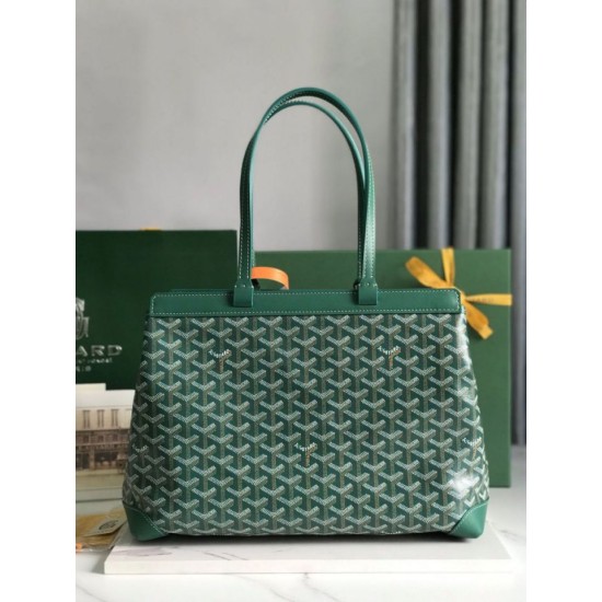 Replica di lusso Borse Firmate tote Goyard Bellechasse Biaude PM Verde Imitazioni Cloni Borse Firmate Replica tote Goyard Bellechasse Biaude PM Verde firmate