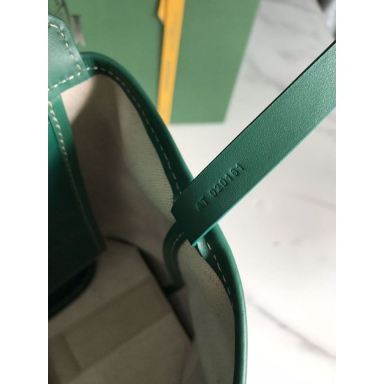 Replica di lusso Borse Firmate tote Goyard Bellechasse Biaude PM Verde Imitazioni Cloni Borse Firmate Replica tote Goyard Bellechasse Biaude PM Verde firmate
