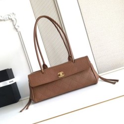 Cloni Imitazioni borse griffate shopper Chanel AS6288 Baguette Marrone firmate