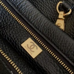 Replica di lusso Qualità superiore replica shopper Chanel AS6288 Baguette Nero Imitazioni Cloni Qualità superiore replica shopper Chanel AS6288 Baguette Nero firmate