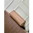 Borsa a tracolla Hobo Louis Vuitton M28392 Vagabond marrone