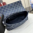 Borse Replica a tracolla media Gucci 874744 Madison Denim GG blu scuro