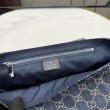 Borse Replica a tracolla media Gucci 874744 Madison Denim GG blu scuro