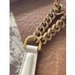 Borsa a tracolla YSL Saint Laurent Hortense beige cerata