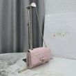 Qualità superiore replica Dior My Tender Dior Top Handle Mini Chain Bag Rosa