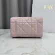 Qualità superiore replica Dior My Tender Dior Top Handle Mini Chain Bag Rosa