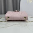 Qualità superiore replica Dior My Tender Dior Top Handle Mini Chain Bag Rosa
