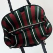 Borsa tote grande Gucci 815213 emblema GG e manici superiori Nero Imitazioni