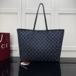 Qualità superiore replica tote grande Gucci 874745 Tribeca Tela blu scuro