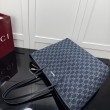 Qualità superiore replica tote grande Gucci 874745 Tribeca Tela blu scuro