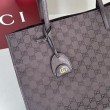 Borsa Replica 1:1 tote grande Gucci 875056 Londra Caffè