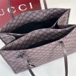 Borsa Replica 1:1 tote grande Gucci 875056 Londra Caffè