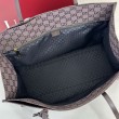 Borsa Replica 1:1 tote grande Gucci 875056 Londra Caffè
