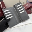 Alta gamma replica Portafoglio lungo Gucci 856563 GG Supreme nero