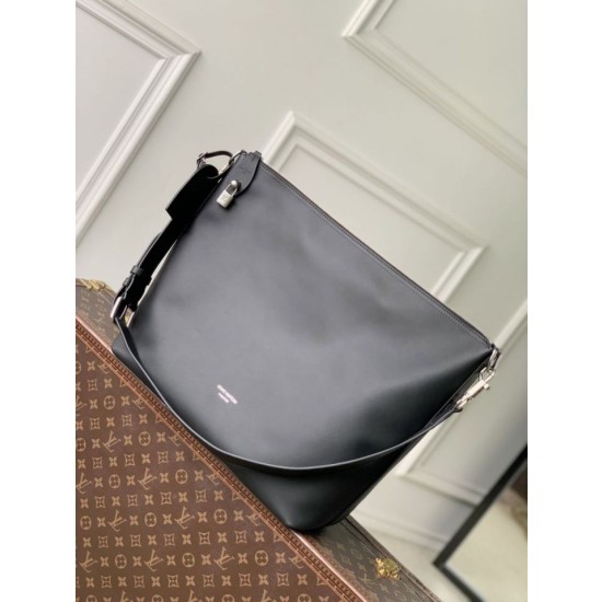 Borse Firmate Replica a tracolla Hobo Louis Vuitton M28392 Vagabond nera