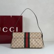 Qualità superiore replica a tracolla media Gucci 874744 Madison marrone GG rivestita