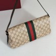 Qualità superiore replica a tracolla media Gucci 874744 Madison marrone GG rivestita