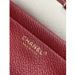 Imitazioni borse griffate shopper Chanel AS6288 Baguette rossa