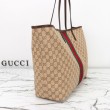 Borse Replica tote grande Gucci 874745 Tribeca Tela rivestita GG marrone