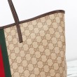 Borse Replica tote grande Gucci 874745 Tribeca Tela rivestita GG marrone