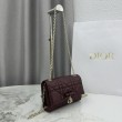 Borse Dior My Tender Dior Top Handle Mini Chain Bag Borgogna