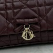 Borse Dior My Tender Dior Top Handle Mini Chain Bag Borgogna
