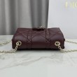 Borse Dior My Tender Dior Top Handle Mini Chain Bag Borgogna