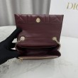 Borse Dior My Tender Dior Top Handle Mini Chain Bag Borgogna