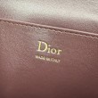Borse Dior My Tender Dior Top Handle Mini Chain Bag Borgogna