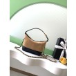 Pochette Chanel AP5187 Mini Coco Base con catena in camoscio marrone