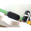 Pochette Chanel AP5187 Mini Coco Base con catena in camoscio marrone