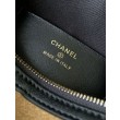 Pochette Chanel AP5187 Mini Coco Base con catena in camoscio marrone