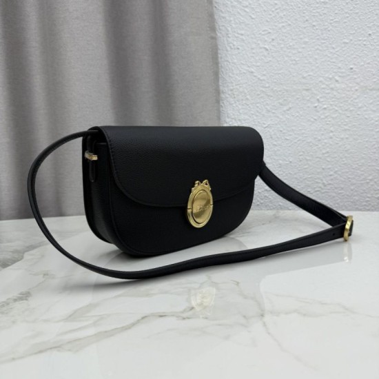 Cloni Borsa a tracolla Dior Médaillon M3920 nera firmate