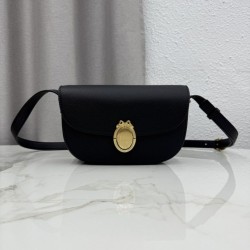 Borsa a tracolla Dior Médaillon M3920 nera