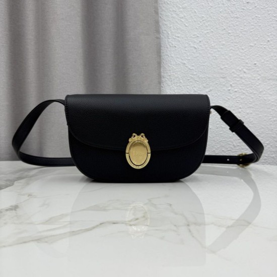 Cloni Borsa a tracolla Dior Médaillon M3920 nera firmate