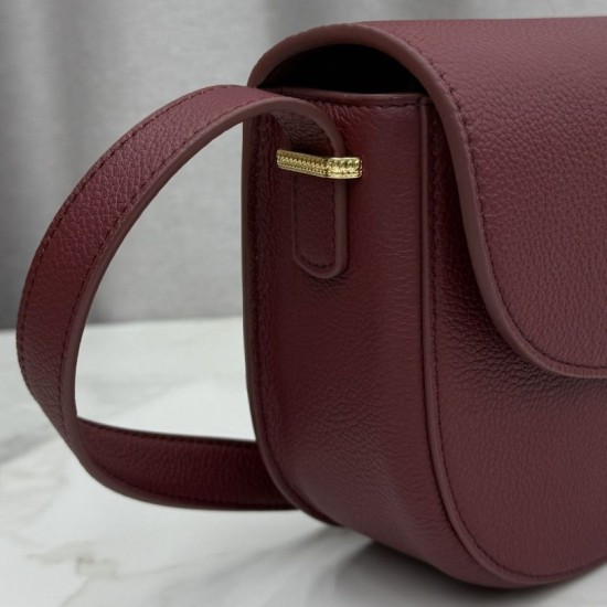 Replica di lusso Borsa a tracolla Dior Médaillon 23cm M3920 Borgogna Imitazioni Cloni Borsa a tracolla Dior Médaillon 23cm M3920 Borgogna firmate