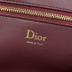 Replica di lusso Borsa a tracolla Dior Médaillon 23cm M3920 Borgogna Imitazioni Cloni Borsa a tracolla Dior Médaillon 23cm M3920 Borgogna firmate