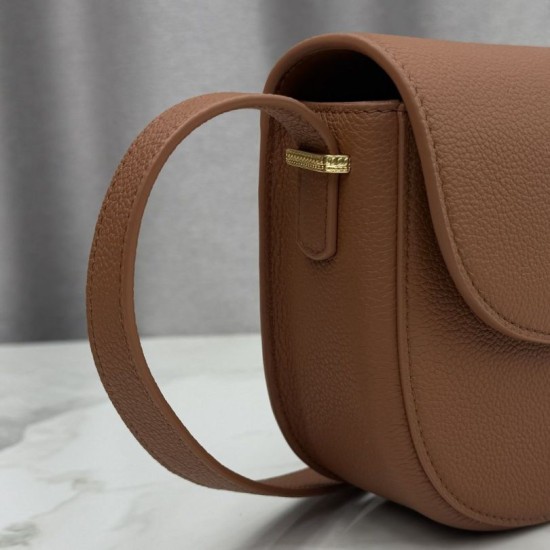 Replica di lusso Borsa a tracolla Dior Médaillon 23cm M3920 Marrone Imitazioni Cloni Borsa a tracolla Dior Médaillon 23cm M3920 Marrone firmate