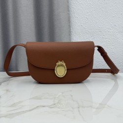 Borsa a tracolla Dior Médaillon 23cm M3920 Marrone