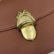 Replica di lusso Borsa a tracolla Dior Médaillon 23cm M3920 Marrone Imitazioni Cloni Borsa a tracolla Dior Médaillon 23cm M3920 Marrone firmate