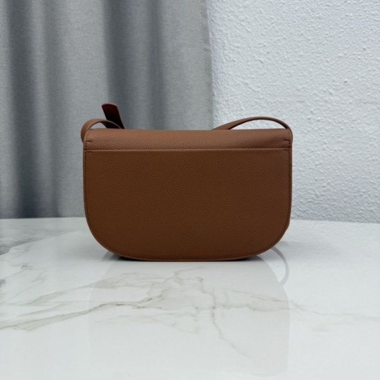 Replica di lusso Borsa a tracolla Dior Médaillon 23cm M3920 Marrone Imitazioni Cloni Borsa a tracolla Dior Médaillon 23cm M3920 Marrone firmate