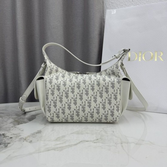 Replica di lusso Borsa a tracolla/a spalla Dior D-Dream Dior Oblique M6323 beige Imitazioni Cloni Borsa a tracolla/a spalla Dior D-Dream Dior Oblique M6323 beige firmate