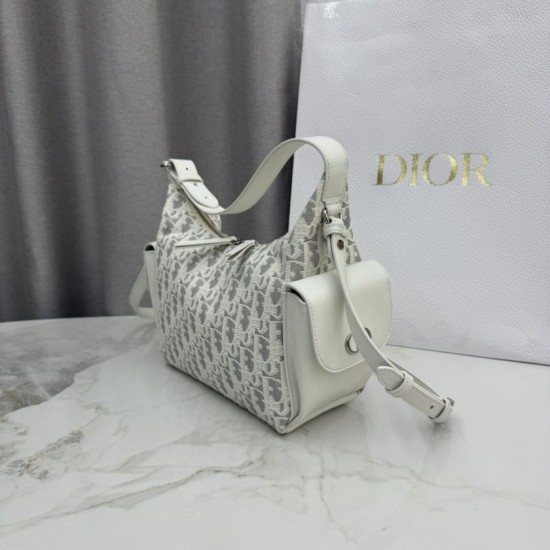 Replica di lusso Borsa a tracolla/a spalla Dior D-Dream Dior Oblique M6323 beige Imitazioni Cloni Borsa a tracolla/a spalla Dior D-Dream Dior Oblique M6323 beige firmate