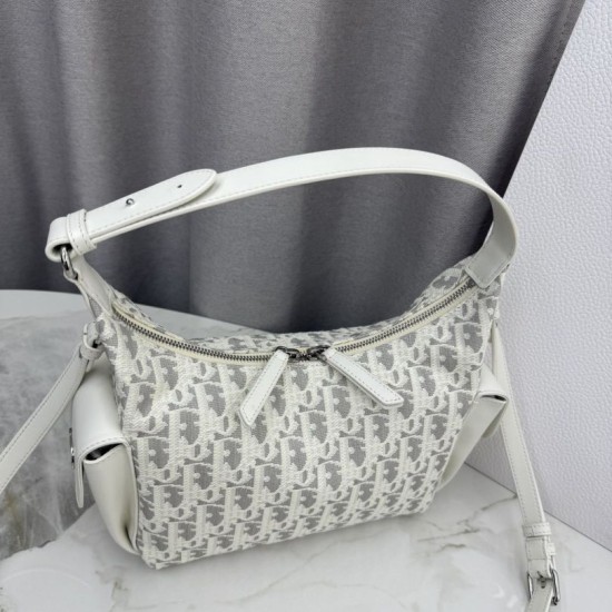 Replica di lusso Borsa a tracolla/a spalla Dior D-Dream Dior Oblique M6323 beige Imitazioni Cloni Borsa a tracolla/a spalla Dior D-Dream Dior Oblique M6323 beige firmate