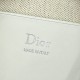 Replica di lusso Pochette Dior Oblique Bow Chain S2504 beige/grigio Imitazioni Cloni Pochette Dior Oblique Bow Chain S2504 beige/grigio firmate